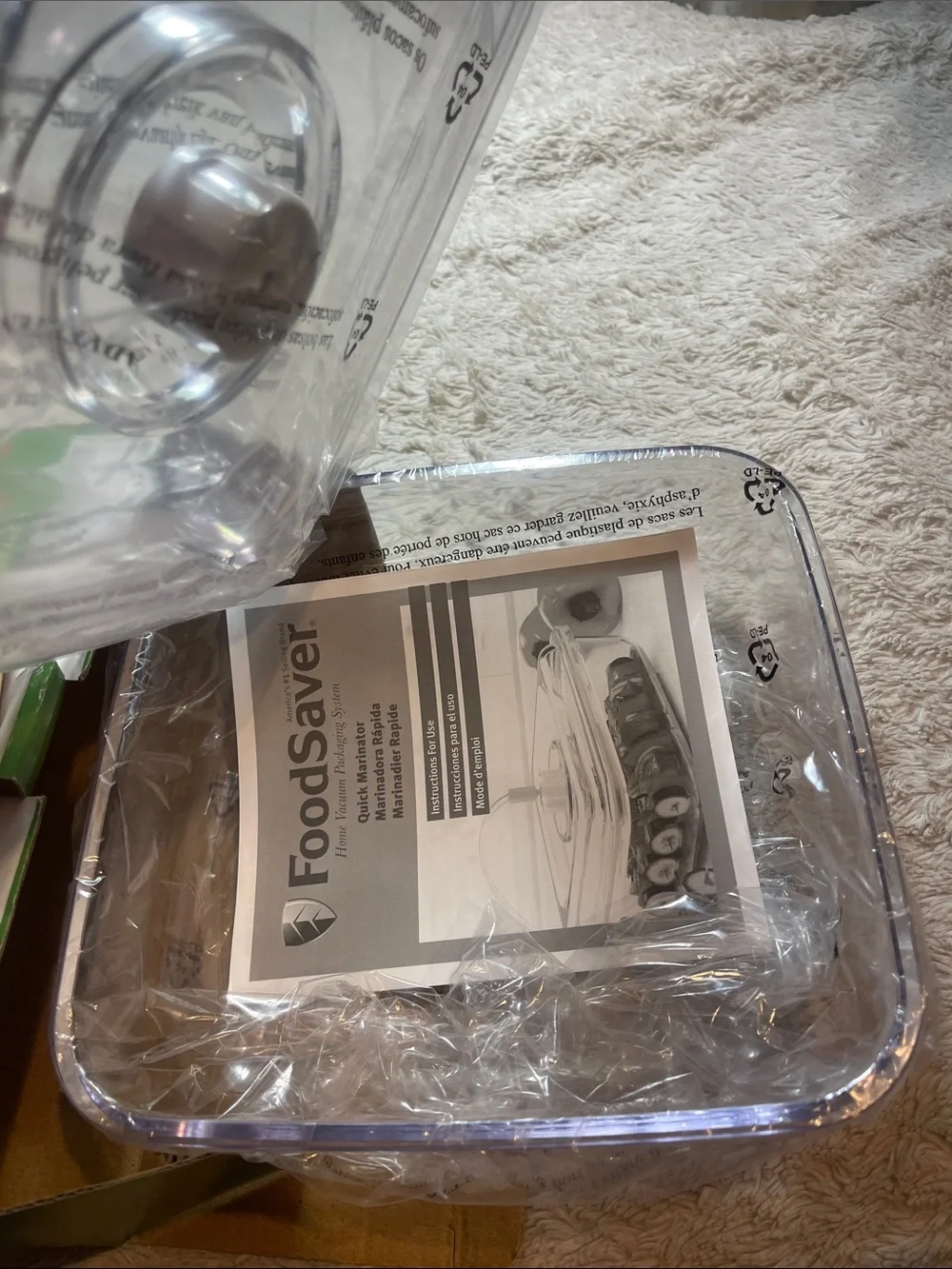 Food saver Quick Marinator - NEW